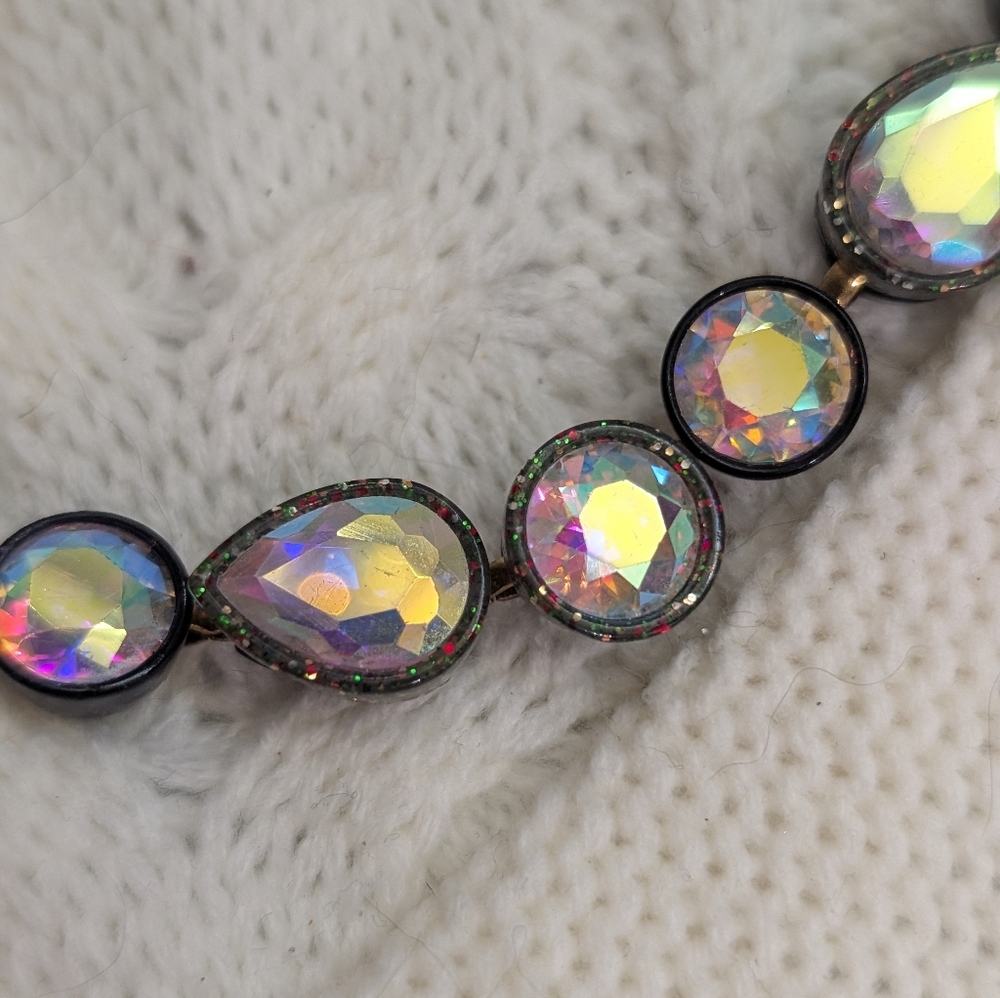 J.Crew Brulee Iridescent Sea Glass Necklace - Picture 6 of 10